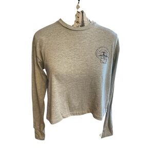 Salty Crew Gray Crop Top